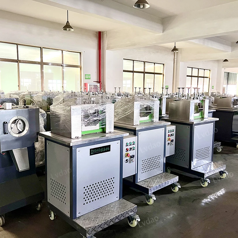 Lvdao 100~400 Kg/h Low Noise Plastic Recycling Pellets Granules Making Cutter Cutting Machine