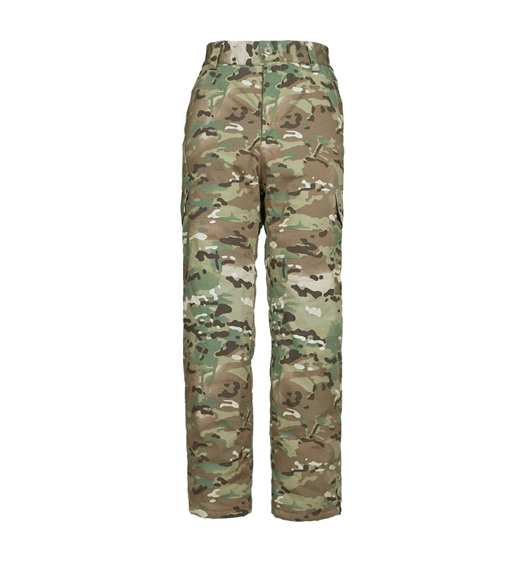 China Cema Waterproof Camouflage Warm Pants Tactical Combat Uniform Camouflage Padded Tactical Pants