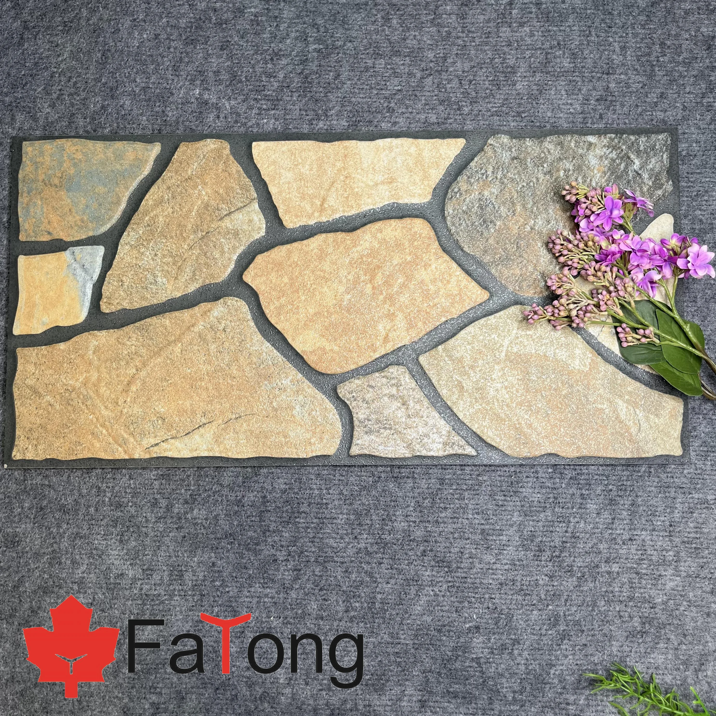 300x600mm Exterior Wall Tile Matte 600X300 Cinder Glazed outdoor Porcelain wall and floor Tile And Porcelain Tile