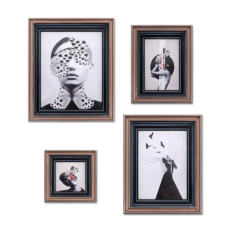 Wholesale Cheap Price Bulk Delicately Home Decoration Wall Picture Photo Frames