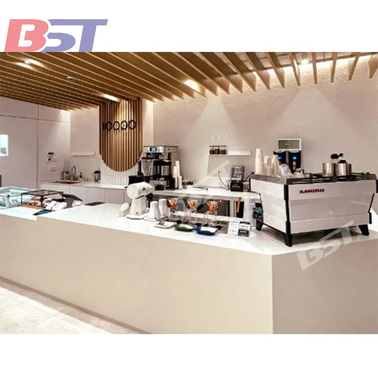 Luxury Design Cocktail Bar Counter Commercial Elegant Coffee Bar Counters Restaurant Dining Furniture