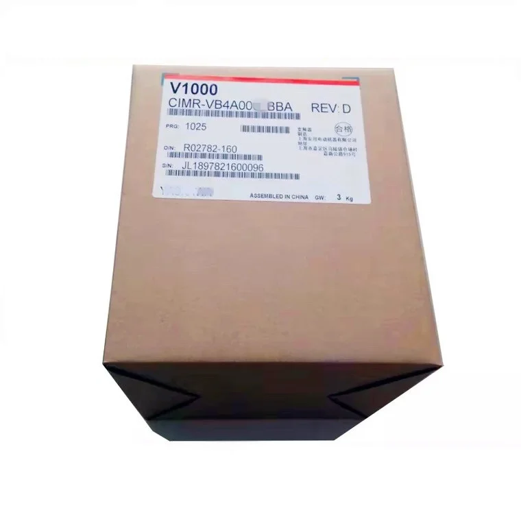 
STOCK Yaskawa V1000 Series CIMR-VB2A0012 12A Inverter For Textile Machinery 