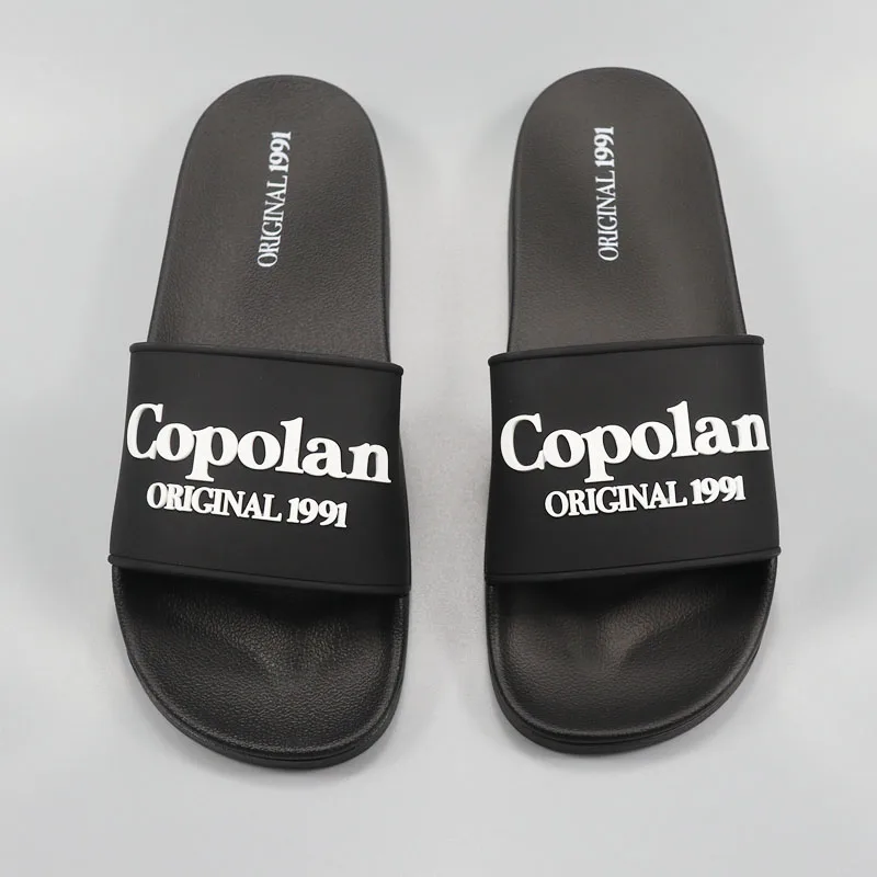 New Designer Custom 3D rubber straps Sandals Slides Embossed Beach Slippers Custom Sliders Slippers With Logo