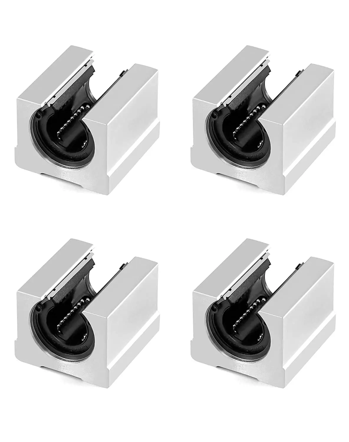 High quality open linear bearing slider SBR30UU inner diameter 25mm aluminum linear guide rail SBR30