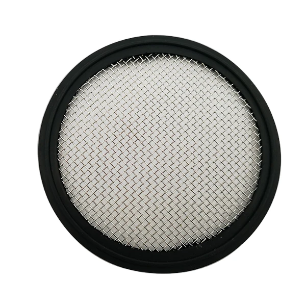 101 6 мм 4 дюйма для пищевых продуктов черный цвет трехзажим уплотнительная прокладка из нержавеющей стали с 10 сетками