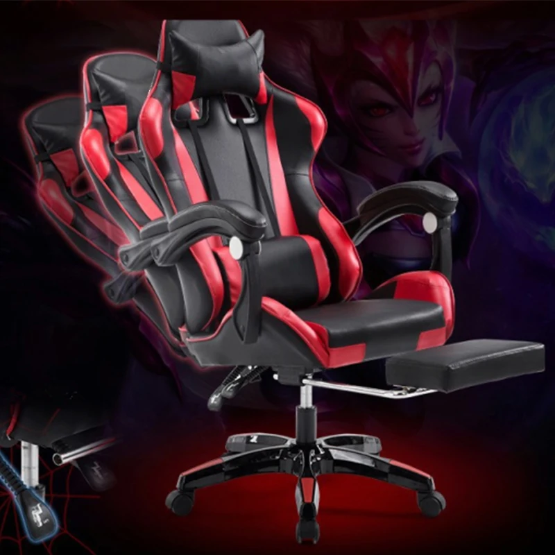 
Ergonomic Mesh Office Computer Executive Revolving Reclining Armrest Chairs For Gamer Leather Racing Style Luxury Gaming Chair 