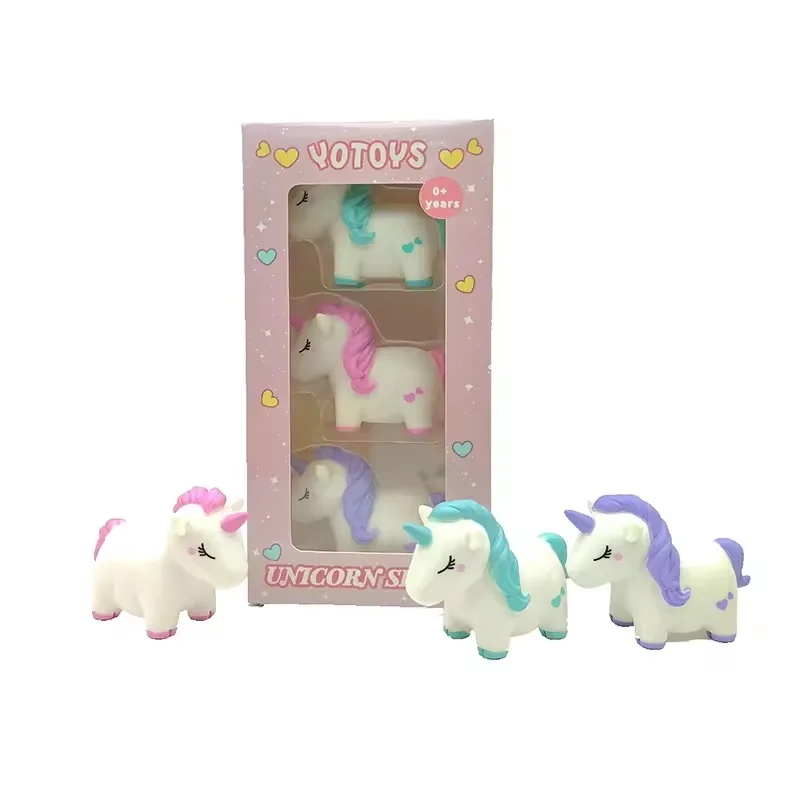 Vinyl Unicorn Pvc Figure Set