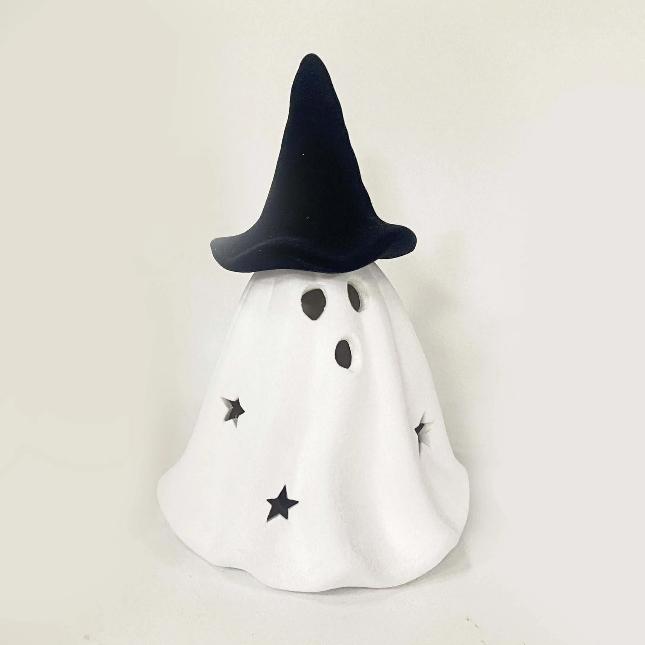 Funny Decor Ornamental Gifts Ceramic Halloween Ghost Figurines Scary Decorations