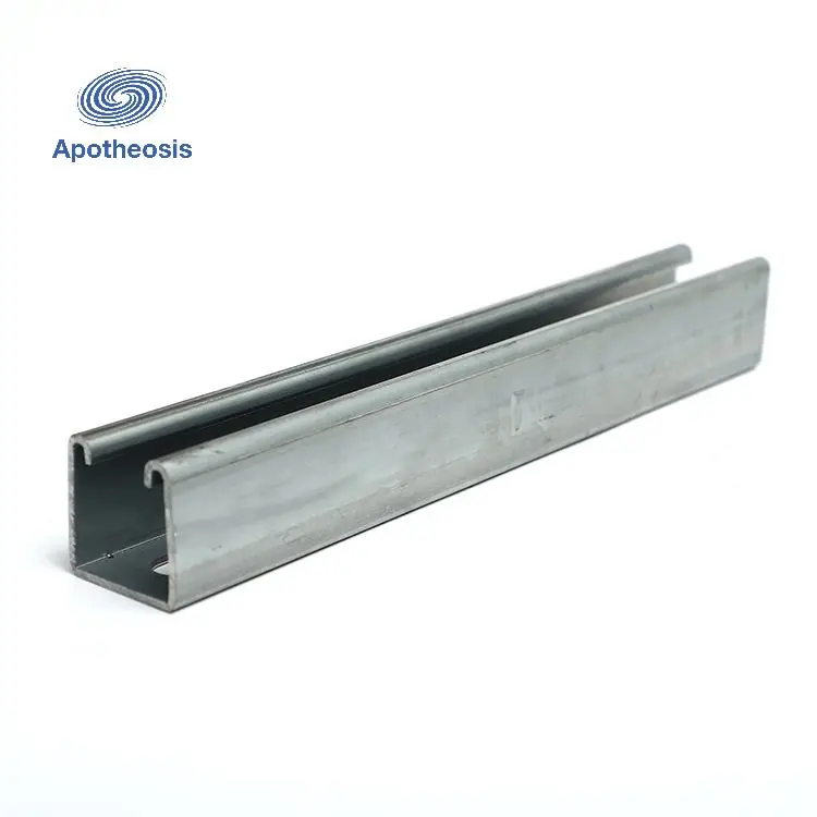 Galvanized U Beam Steel U Channel Structural Steel Strut Channel with Competitive Price Steel Processing Parts