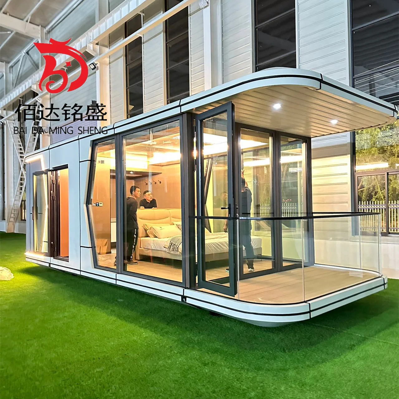 High Quality Space Cabin Resort Sun Room Mobile Tiny House Container Prefab House Space Capsule Hotel Modular House