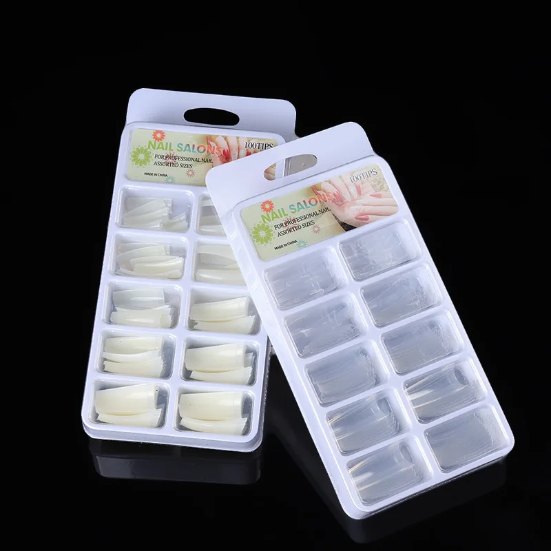 Fashion Customized Small Window Package Empty Custom Press On Nails Packaging Box