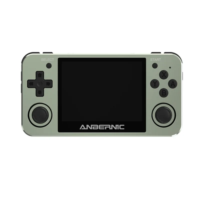 128G 3.5inch RG351MP Retro Video Game Console Aluminum Alloy Shell 10000 Games Portable Console RG351 Handheld Game Player