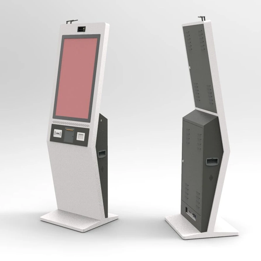 Все в одном информационный киоск с сенсорным экраном self pos machine totem service payment checkout kiosk