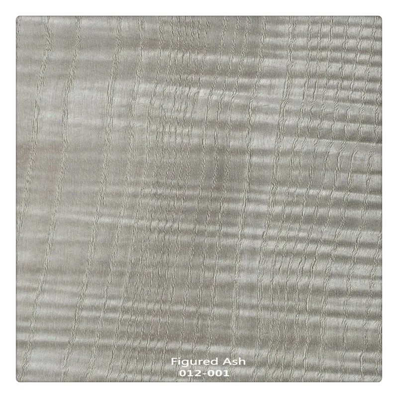 Factory  Sale  Figured White Ash  Veneer  Dyed Figure White Ash Veneer  Plywood Panel  For Hotel Furniture