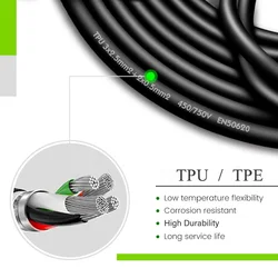 CE TUV Certificated Type 2 to Type 2 EV Charging Cable 32A Electric Car Charging Cable Type 2 Charger Cable