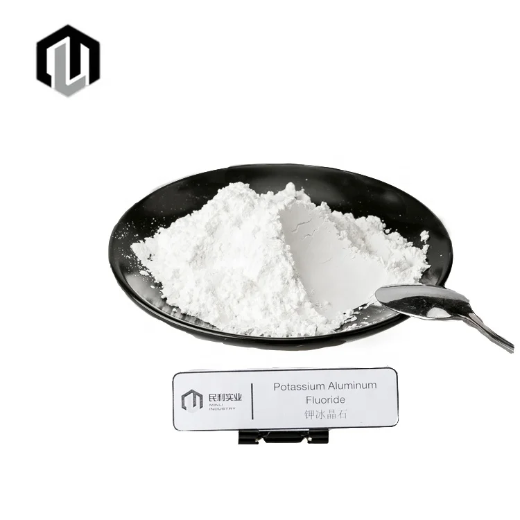 China industrial grade production chemical powder potassium cryolite