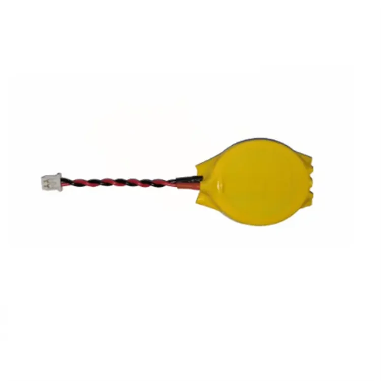 3v ML1220 rechargeable battery with wire and connector for laptop battery