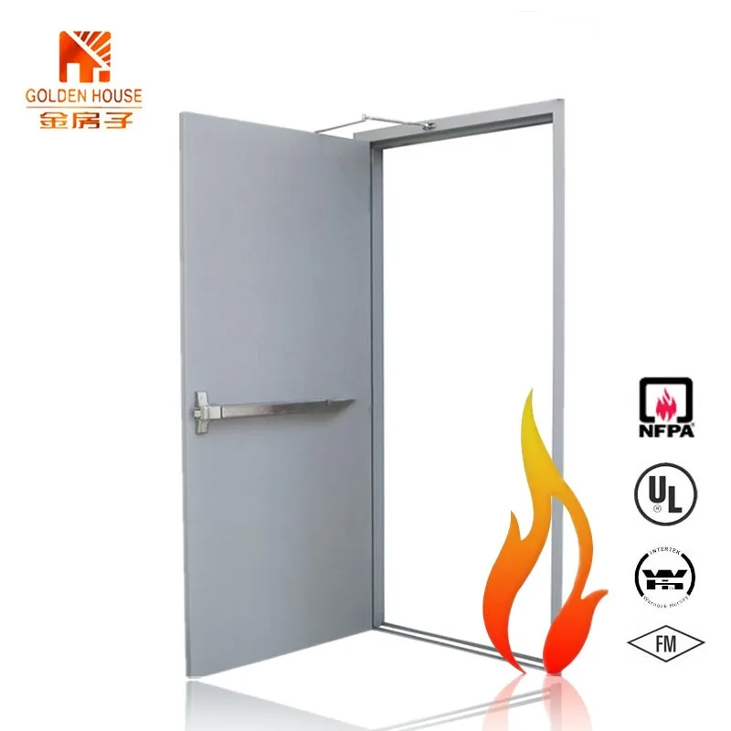 WH UL Approved 3 Hours Model Designs Fire Rated Steel Doors for