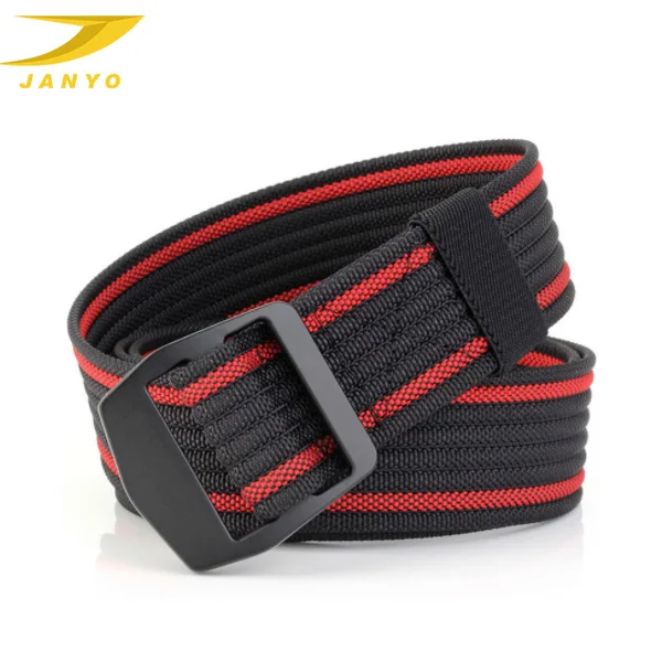 Fashion popular colorful men tactical nylon webbing belt
