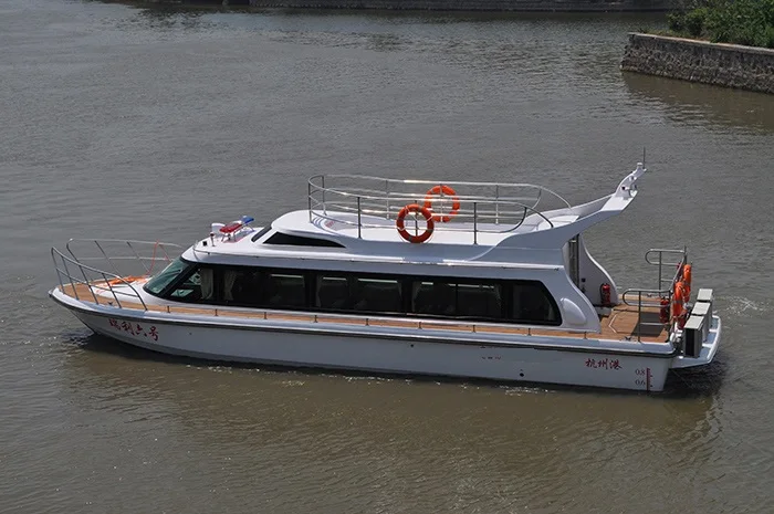 Grandsea 12.8m Fiberglass Diesel Small 26 Passenger  Dinner Cruise Boat