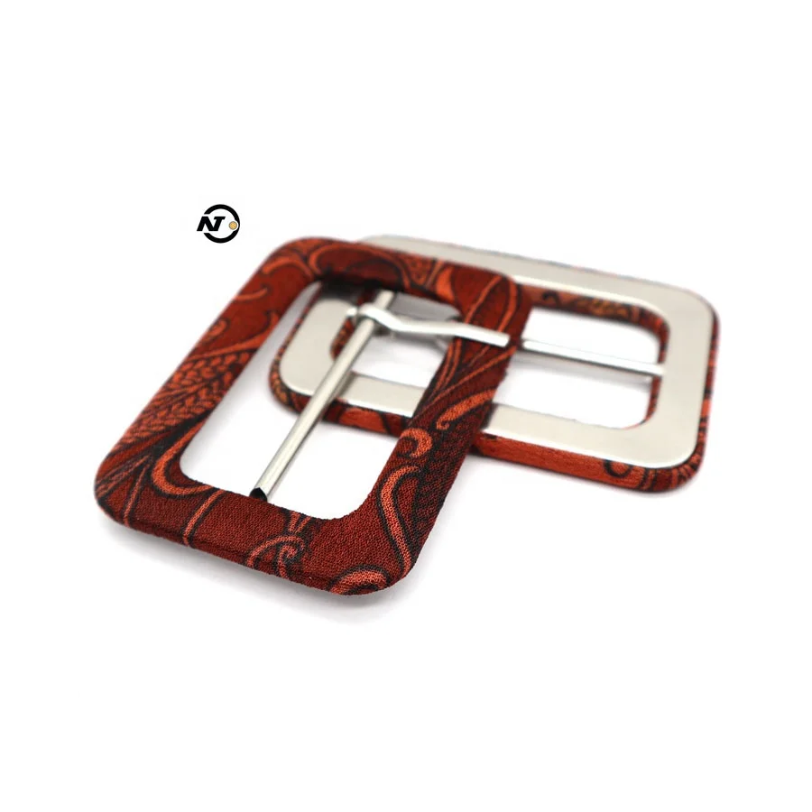 25mm fabric cover buckle without prong (60086434337)