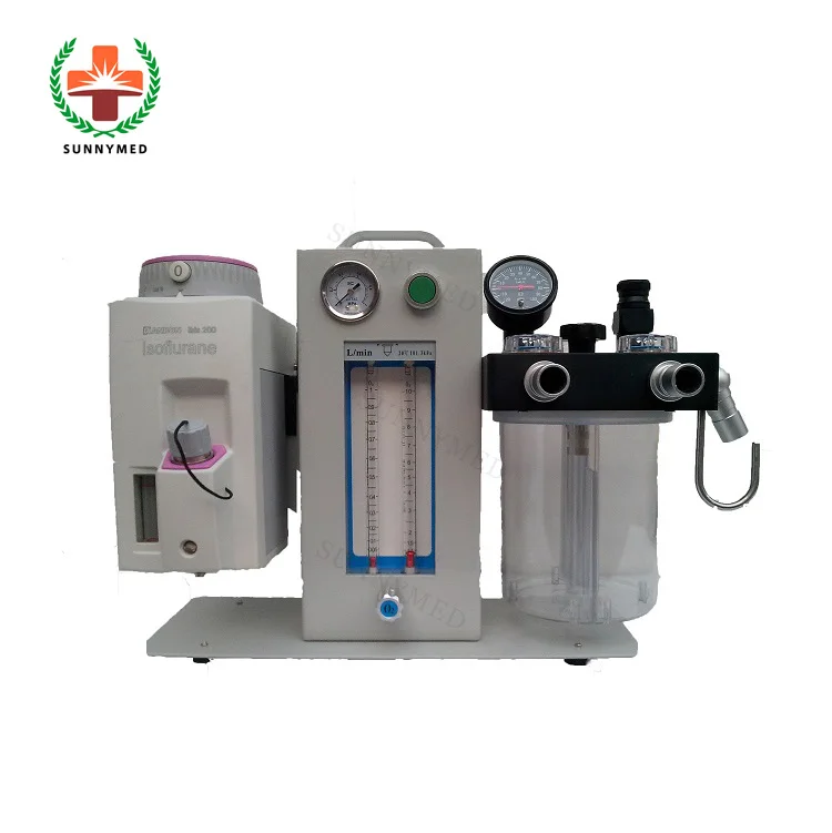SY-W006 CE approved medical anesthesia For veterinary Hospital Surgical portable anesthesia machine