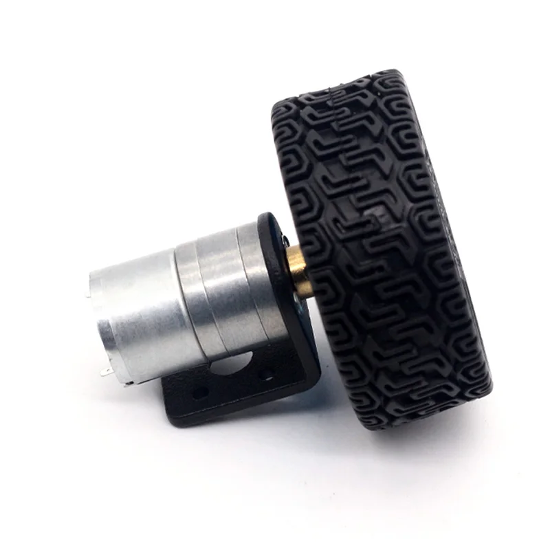 ASLONG 25MM Reduction Motor Fixed Set Intelligent Car Set 25mm micro motor dc brush small electric mini micro dc toy motor