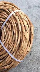 Modern Dining Room Solid Natural Sea Grass Rope Woven Chair Customized Teak Wood OAK Seagrass Rattan Dining Chair