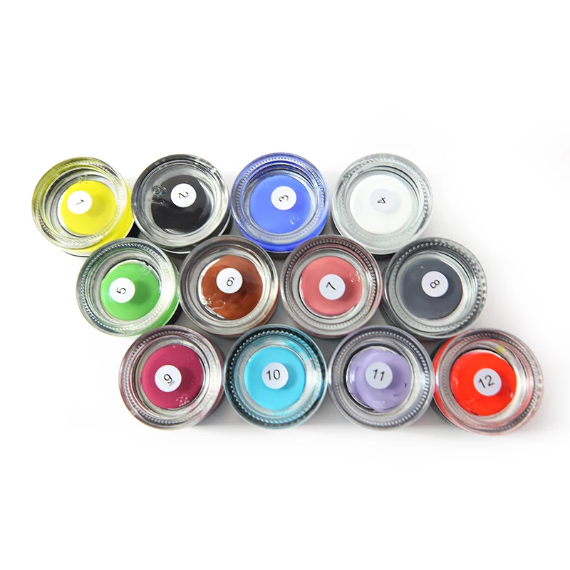 Private Label 12 Colors Waterproof Colorful Vegan Matte Long Lasting Eyeliner Gel