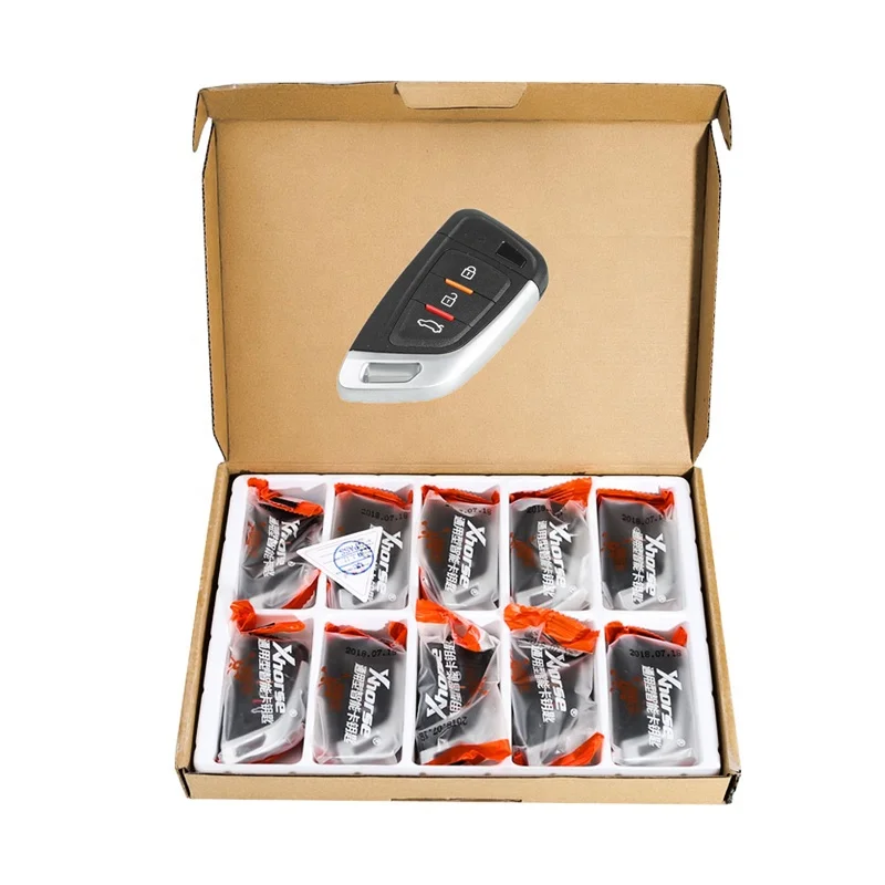 Супер пульт дистанционного управления для ключей VVDI XHORSE универсальные 3 кнопки XSKF01EN