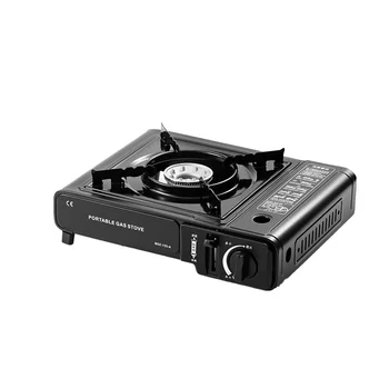 Fast Delivery Outdoor cooking stove Portable Card Stove with Caska Magnetic Gas Tank Field Gas Stove for Camping Hot Pot Use