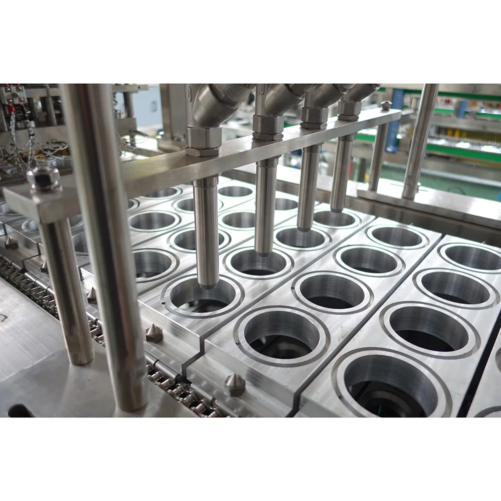 J&Ben milk and coffee cup filling sealing machine
