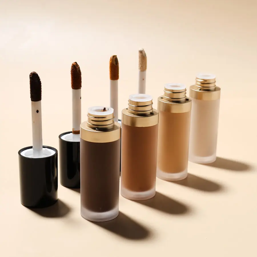 Custom 22 Colors Full Coverage Concealer Cream 15ML Makeup Waterproof  Long Lasting Matte Liquid Concealer For All Skin
