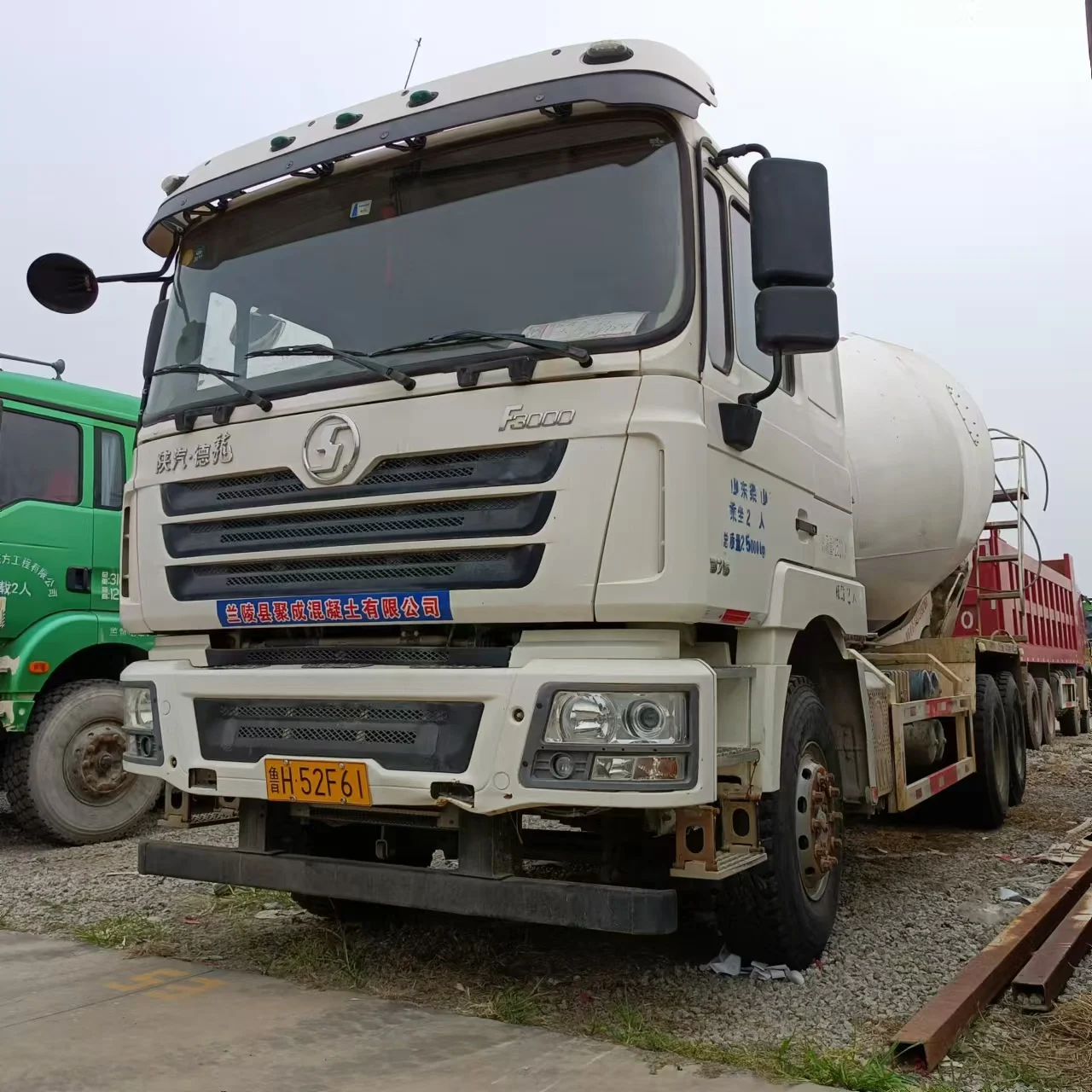 Delong 6x4 Type 10 M3 Concrete Mixer Truck Dci 420 Hp Engine E2 and E5 Lhd Mixer Truck