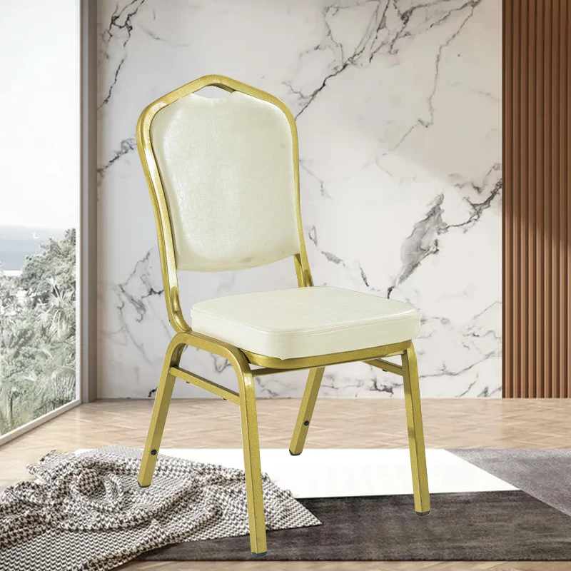 Stackable commercial furniture event party chairs round back banquet hotel chairs wedding and event banquet chair