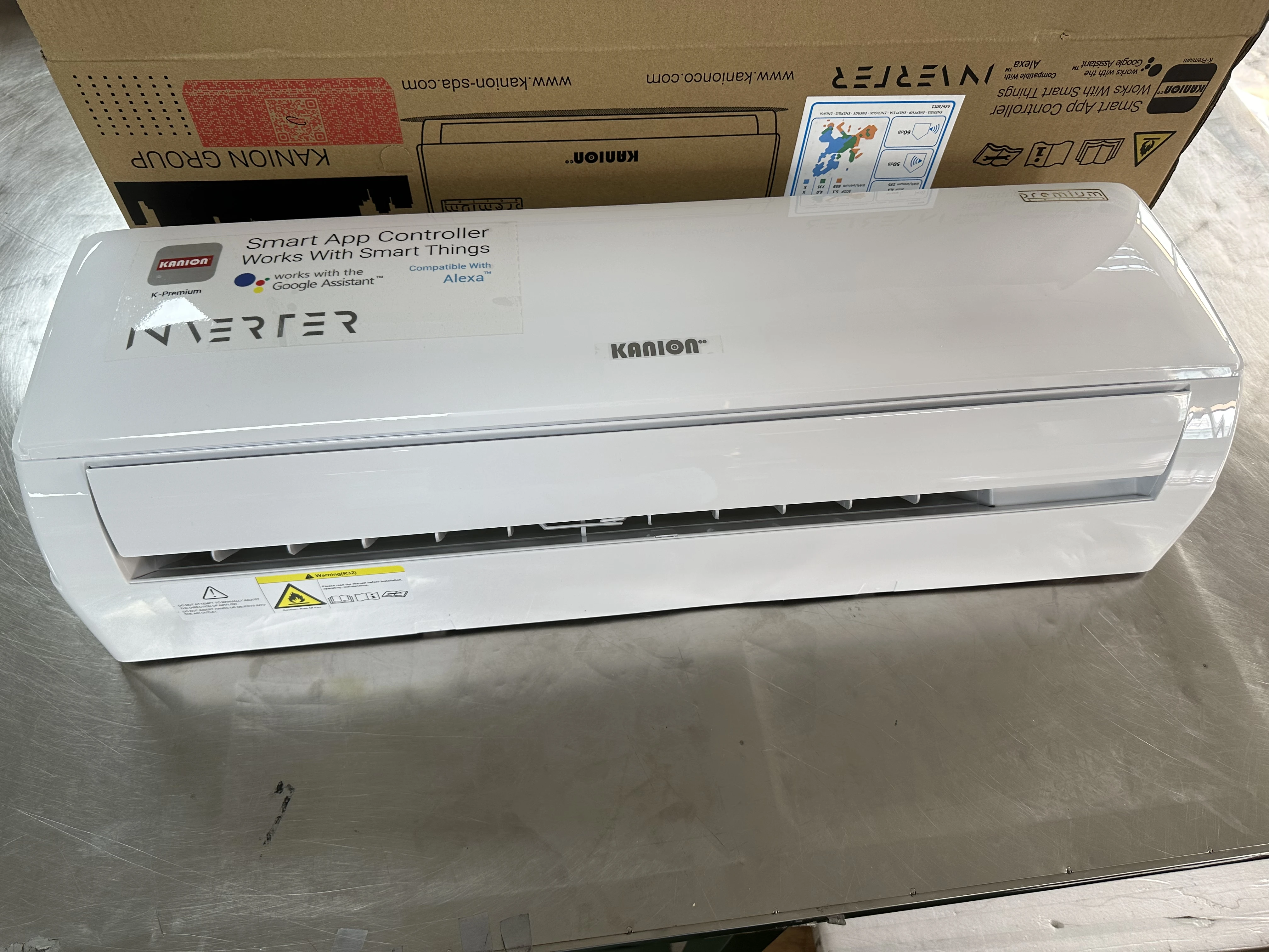 Kanion Inverter R32 9000Btu Split Air Conditioner High efficiency A++ mini ac air conditioner