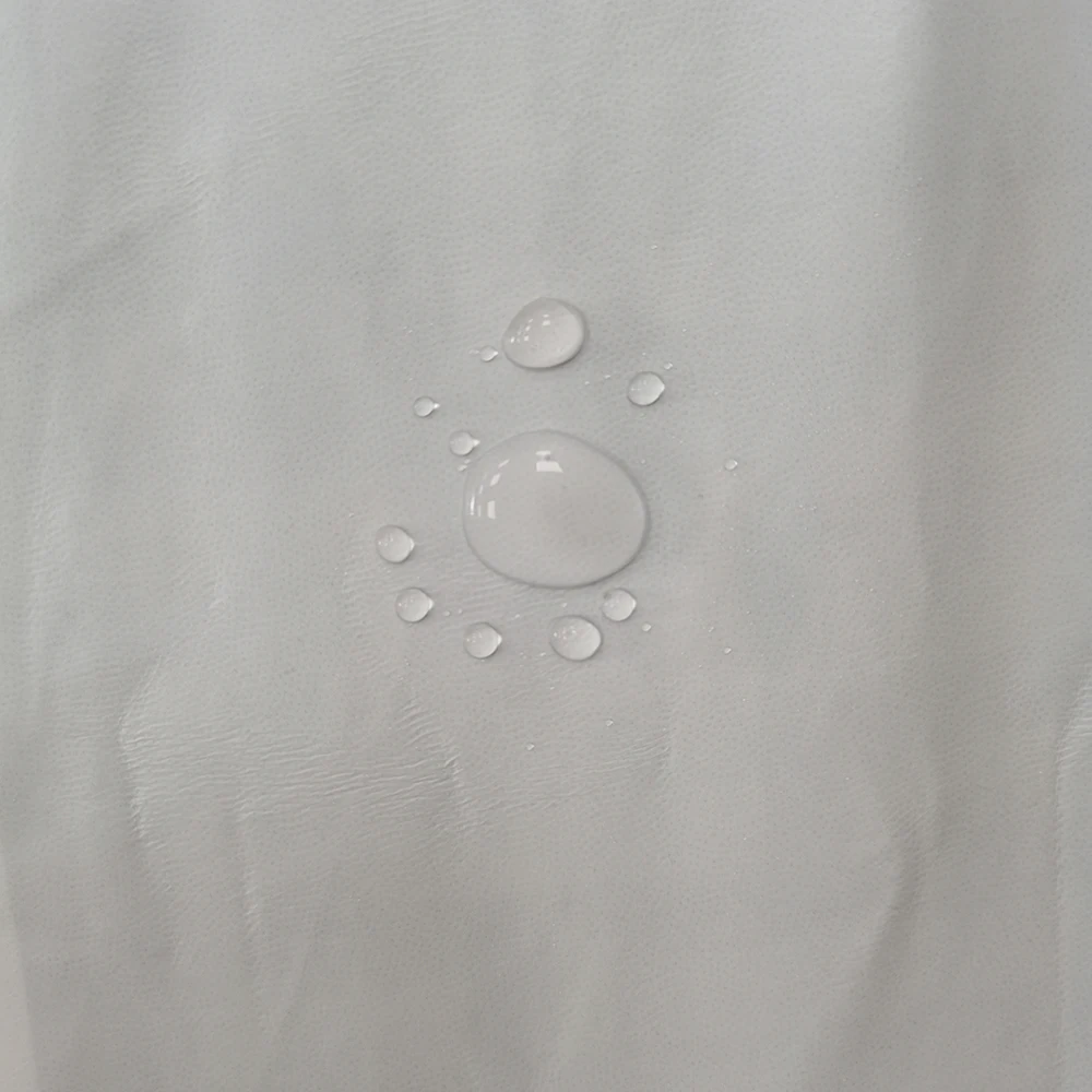 
Wholesale Waterproof Laminated Fabric Tpu Bonded Microfiber Brushed Pongee Pul Fabric for Cloth Diaper Making 