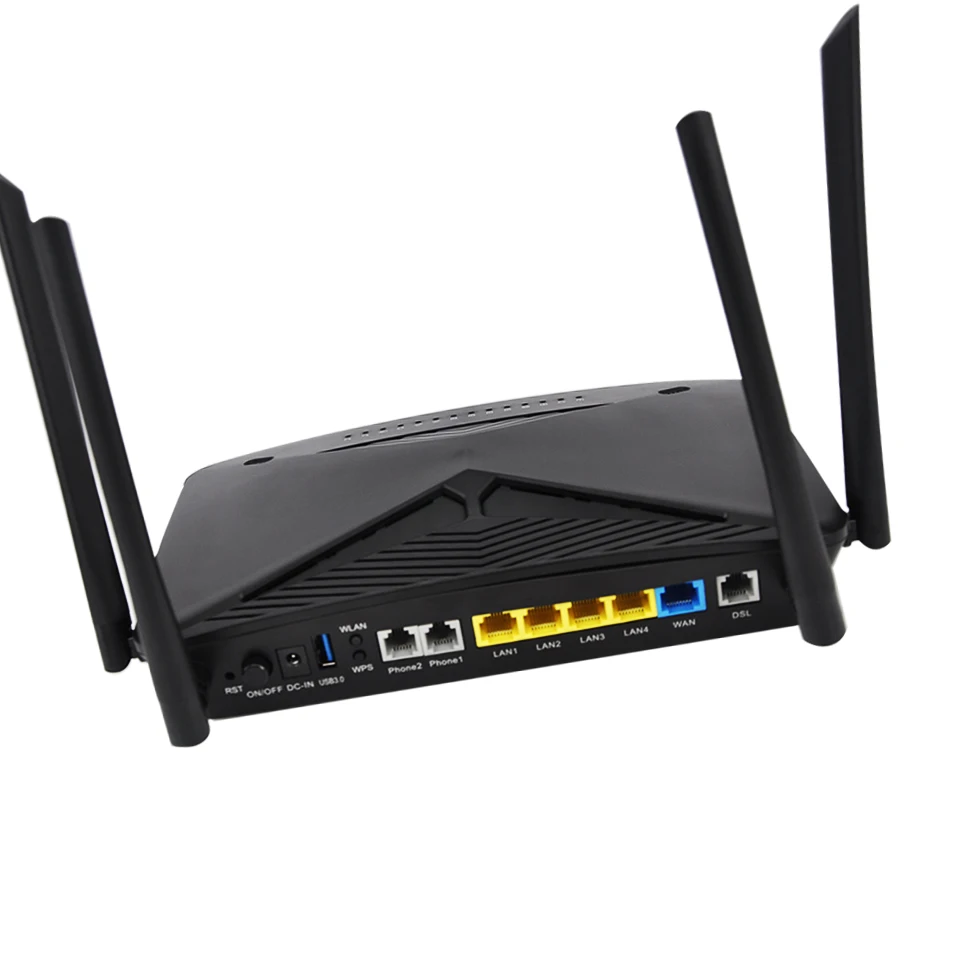 OEM 802.11AX wifi 6 router 1800mbps router modem adsl for soho