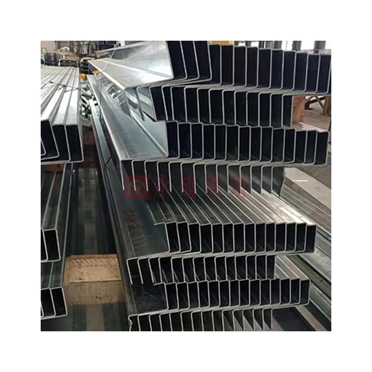 Factory direct supply galvanized z shape steel channel durable galvanized steel purlin