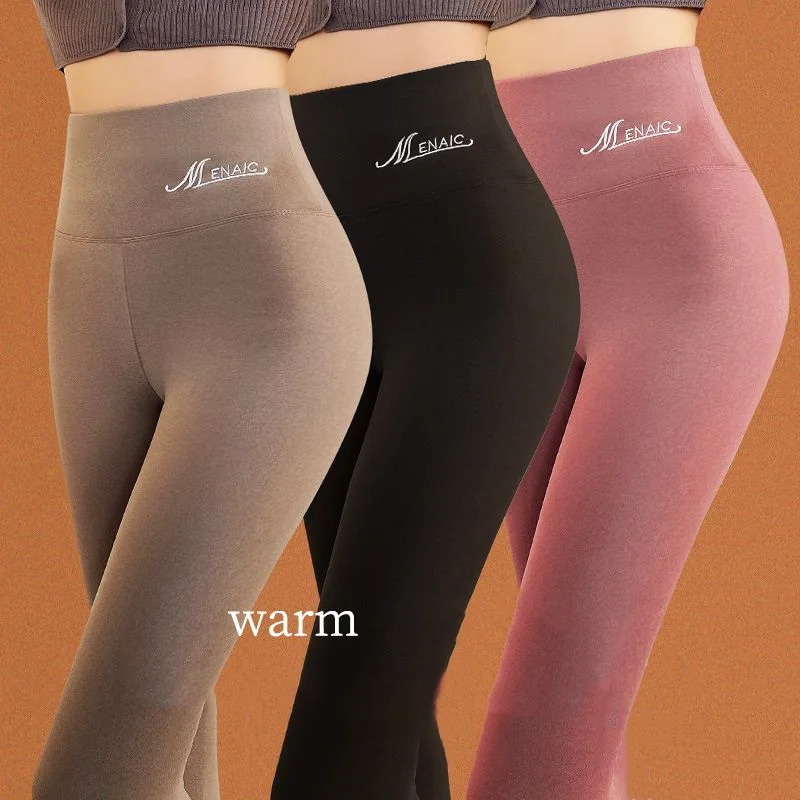 New Style Fall Winter Thick 150 g Thin Velvet Warm Women Tights Fashion High Waist Soft Velvet Warm Women Fitness Leggings