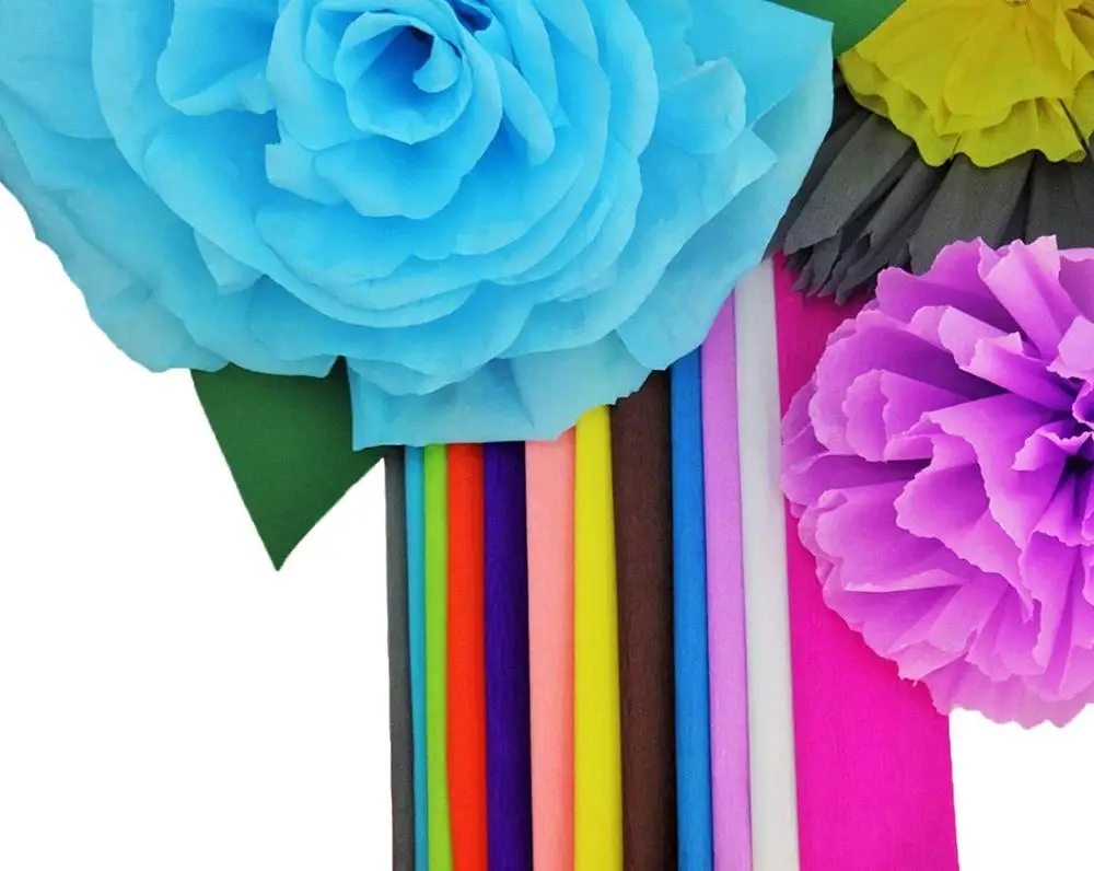 
Flower wrapping craft florist crepe paper roll 