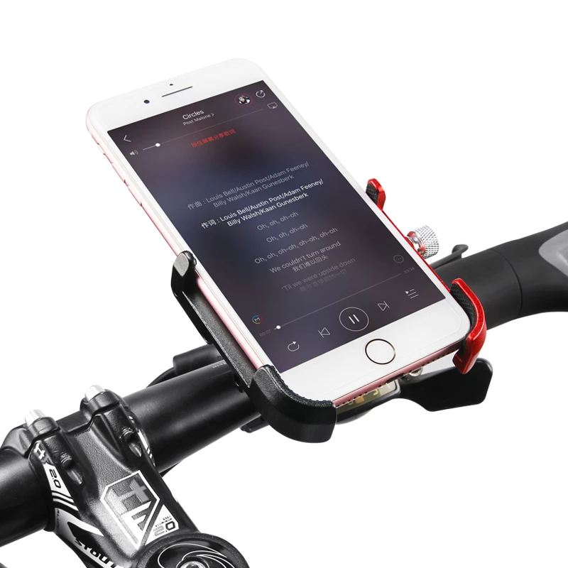 2022 High Quality Bicycle Phone Holder Aluminum Alloy Motorcycle Bike Riding Navigation Bracket