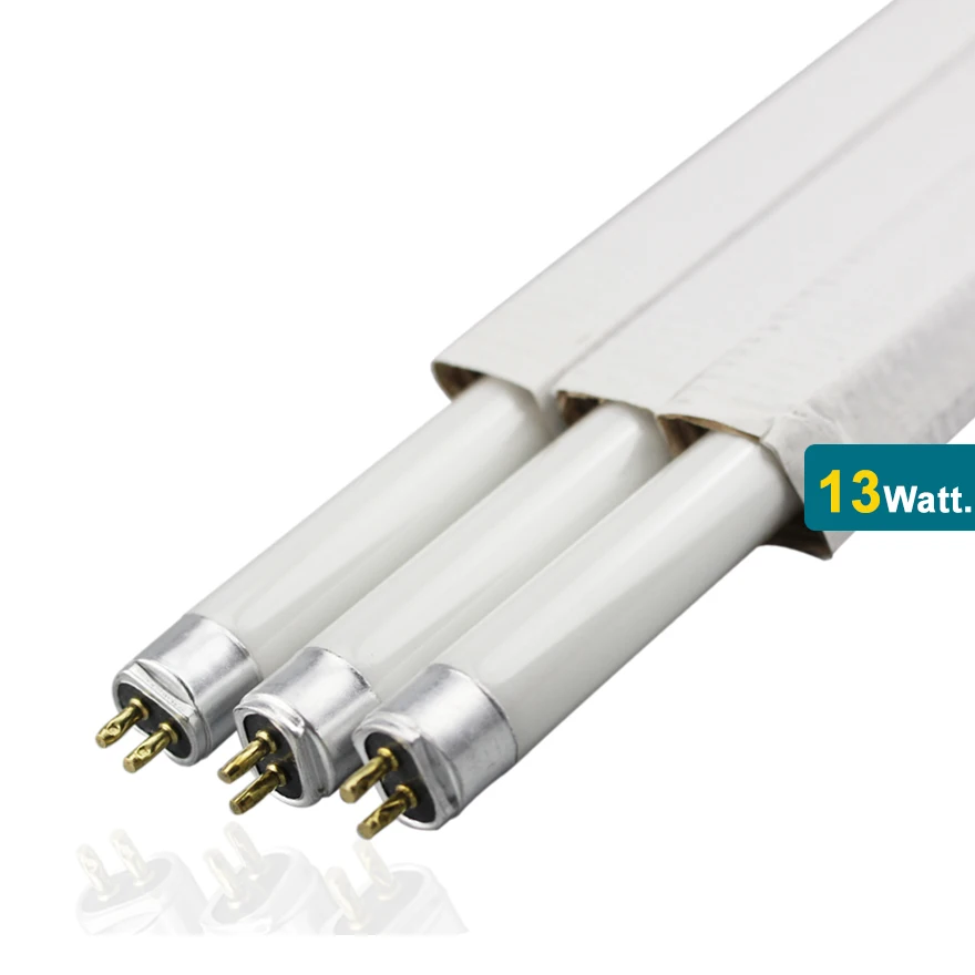 Greeden Manufacture T5 Fluorescent Lamps 525mm 13w 840 G5 Tri-color Fluorescent Tube with CE RoHs