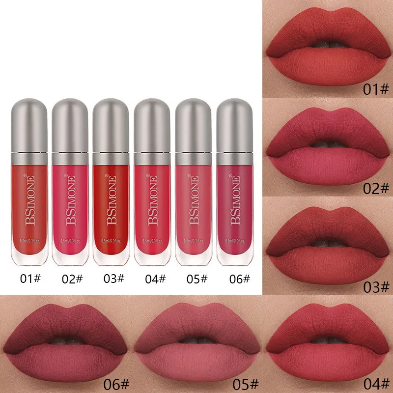 Liquid Lipstick Ultra Lip Glaze Lipstick Set Paper Box Low MOQ Vegan Cosmetics Lipstick Set Makeup Kit