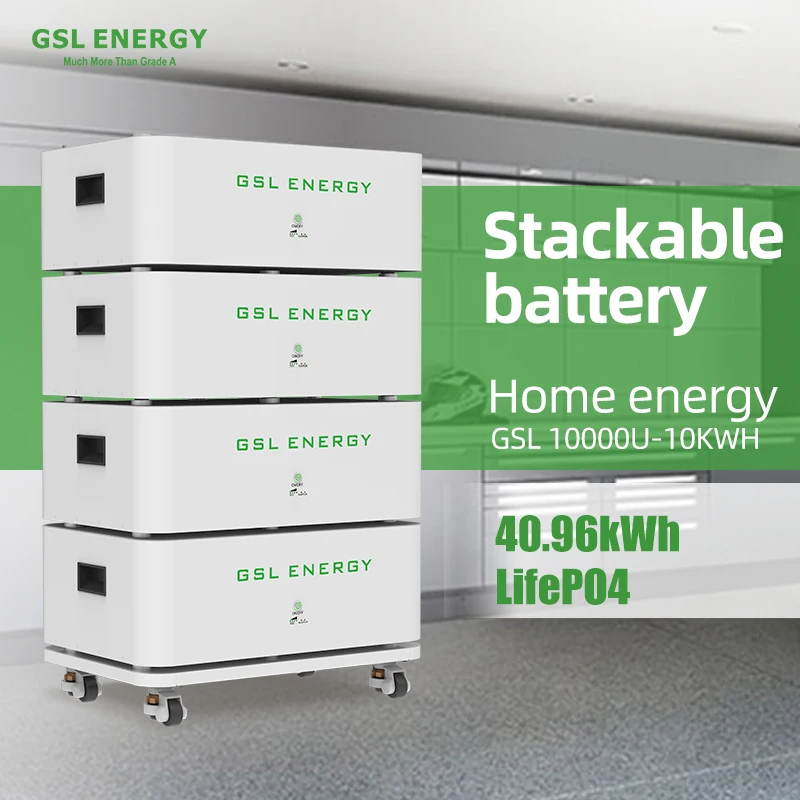 GSL Energy 5 кВтч 10 LiFePO4 литий-ионный аккумулятор 48 В солнечная система для домашнего хранения энергии Штабелируемый сплит-совместимый