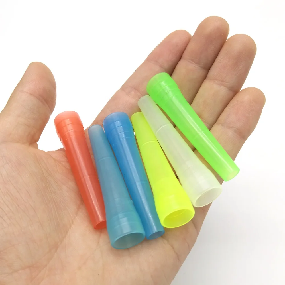 LOMINT 56mm Disposable Hookah Mouthpieces Shisha Mouth Tips Diameter 8mm 14mm Plastic Mix Color Individually Wrapped  Wholesale