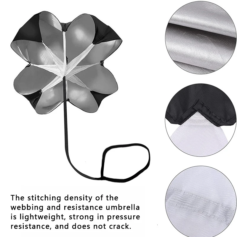 High Quality Swimming Resistance Umbrella Football Running Parachute Speed Training