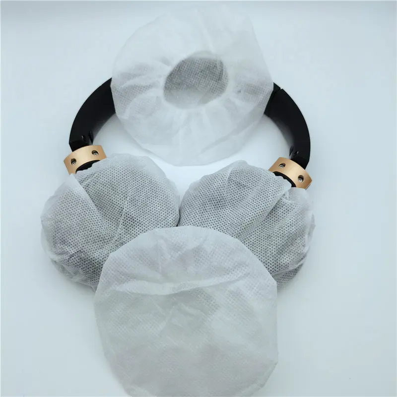 White Black Blue Pink Yellow Green Disposable IQon CT Headphone Cover