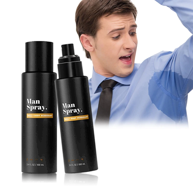 Essential for sports natural 100% organic Odor Deodorant Spray Eliminate Smells Naturally Antiperspirant Deodorant Spray