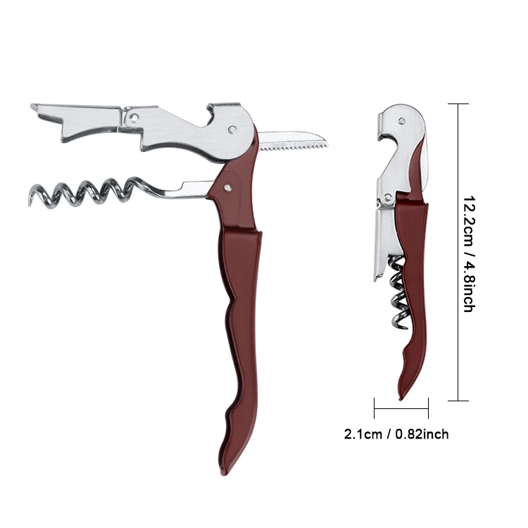 Sea Horse Wine Corkscrew Carbon Steel Wine Bottle Opener Set Cork Screw Wine Bottle Opener